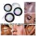Shimmer Glitter Eyeshadow Palette - Ultra-Blendable Korean Eye Makeup | Sparkle Silver Champagne Gold Metallic Pigment - MF374 #02 - Buy Online on GoSupps.com