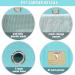 Small Pet Carrier Bag - Portable Guinea Pig, Hamster, Hedgehog Cage - Breathable Travel Handbag for Birds, Rats, Bunnies - Blue - Buy Online on GoSupps.com