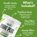 Fibre Supplement Powder 200g - 10g Fibre Per Serving - Prebiotic Blend for Men & Women - UK Made - Buy Online on GoSupps.com