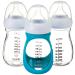 JOOVY Boob Diamond 8 Ounce 3 Piece with Turq Sleeve  1.44 Pounds 3 Count (Pack of 1) Turquoise