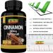 Cinnamon Tablets 2000mg - Blood Sugar Control Supplement - High Strength Metabolism Support - Vegan & Vegetarian - UK Made - Buy Online on GoSupps.com