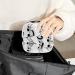GIAPB Period Bag | Sanitary Napkin Storage & Travel Makeup Pouch | Black Music Notes Design - Buy Online on GoSupps.com