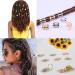 Ymwalk 200 Hair Jewelry for Braids - Metal Cuffs Beads Clips & Coils with Storage Box | Perfect Dreadlock Decorations - Buy Online on GoSupps.com