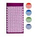 Acupressmate Massage mat nail mat acupuncture 75x44 cm (purple): relaxation pain relief and pure recovery for body and mind violet