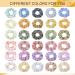 Crowye 30 Pcs Cute Hair Scrunchies - Kawaii Colorful Daisy Print, Polka Dot, Solid Color & Plaid Hair Ties for Women, Girls, Kids - Assorted Accessories - Buy Online on GoSupps.com