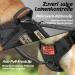 Rabbitgoo Large Dog Harness - No Pull Tactical Vest with Handle & Metal Buckle | Adjustable Breathable Military Safety Harness for Dogs - Black (1 Pack) - Buy Online on GoSupps.com
