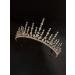 Silver Rose Gold Princess Crystal Tiara Crown | Elegant Headbands for Women - Ideal for Birthday, Wedding, Prom - Buy Online on GoSupps.com