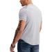Pinkbomb Men's Muscle T-Shirt - Short Sleeve Athletic Gym Tee (Light Grey, Medium) - Buy Online on GoSupps.com