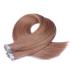 Tape in - On hair extensions - # 10 - light brown - 60cm - 60 Tresses each 4cm wide / 2.5g - 100% remy real hair hair extension / extension with adhesive tape Tress by Novon hair extent 60 tresses - 60cm / 2.5g 150g each