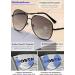 Buy Lanomi Pilot Sunglasses - Classic Metal Progressive Multifocal Reading Glasses with Blue Light Filter & UV400 Protection | Outdoor Visual Aid in +1.0 to +4.0 - Buy Online on GoSupps.com