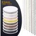 OPOUNT 80 Feet Jewelry Making Chains Roll - 2mm Metal Chains with Rings & Clasps in 8 Colors for DIY Necklace Bracelet Anklet - Buy Online on GoSupps.com