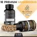 Skills Mushroom Supplement - 180 Capsules | Nootropic Brain Complex with Lions Mane, Cordyceps, Reishi, Shiitake - Immunity, Stress Relief & Memory Support - Buy Online on GoSupps.com