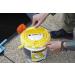 Frabill 4825 Insulated Bait Bucket with Aerator - White/Yellow - 1.3 Gallons - Buy Online on GoSupps.com