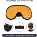 Sleep Mask for Kids with Blockout Light - Memory Foam 3D Contoured Eye Mask - Eye Cover & Travel Sleep Mask Blindfolds for Kids Girls Boys (orange) - Buy Online on GoSupps.com