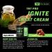 TNT Pro Ignite Belly Fat Burner Sweat Gel with Hemp Pain Relief - 6.5 oz Jar for Weight Loss & Cellulite Slimming - Men & Women - Buy Online on GoSupps.com