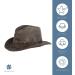 Dorfman Pacific Men's Indiana Jones Weathered Cotton Hat - Large Dark Brown - Buy Online on GoSupps.com