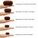 Beaute Galleria X-Large Brown Hair Donut Bun Maker - Mesh Chignon Ballet Sock Bun | Pack of 1 - Buy Online on GoSupps.com