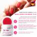 N&BF Neon Color Gel 5ml | Light Red UV Gel for Geln gel | Acid-Free Self-Smoothing Effect | Premium Gel for Artificial Fingernails | Made in EU - Buy Online on GoSupps.com
