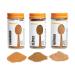 Allrecipes Sweet Spices (Cinnamon, Ground Cloves, Nutmeg) in Glass Jar with Removable Sifter Caps for Sprinkling, Set of 3