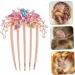 Ipetboom Rhinestone Hair Accessories Hairpin Flower Claw Clips Hair Combs Hair Insert Comb Wedding White Cotton Gloves Rhinestone Comb Clip Tiara Miss Alloy Jewelry The Flowers - Buy Online on GoSupps.com