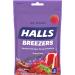 HALLS Breezers Cool Berry Drops - 25 Drops | Refreshing Throat Lozenges - Buy Online on GoSupps.com