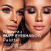 Pure Cosmetics Buff (Rose Shades) Eyeshadow Palette - Nouveau Collection | Ultra-Pigmented Matte & Shimmer Colors | Long-Lasting & Blendable Mineral Formula | Talc-Free & Paraben-Free - Buy Online on GoSupps.com