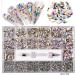 Aqxyedc Multi-Shaped Crystal Flat Back Diamond Nail Art Set Professional Material Decorative Tools wanglan(Color:Translucent) - Buy Online on GoSupps.com