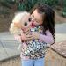 Buy Bebamour Doll Carrier for Girls | 3 in 1 Soft Baby Sling | 100% Cotton Doll Accessories (Green Flower) - International Shipping Available - Buy Online on GoSupps.com