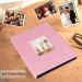 Miaikoe Photo Album 6x4 400 Pockets Slip in Large Capacity Album for Family Wedding Anniversary Linen Album Book Holds 400 Vertical 10x15cm Photos(400 Pockets Pink) 400 Pockets Pink - Buy Online on GoSupps.com