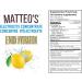 Matteo's Sugar-Free Hydration Concentrate - Electrolyte Drink for Quick Rehydration & Endurance Ideal for Workouts Travel Heat & Sun Delicious with Vitamins & Nutrients Lemon Flavor 750ml 6-Pack 750 mL (pack of 6) - Buy Online on GoSupps.com