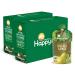 Happy Baby Organics Clearly Crafted Stage 2 Baby Food Pears, Kale & Spinach, 4 Ounce Pouch (Pack of 16) Pear Kale Spinach