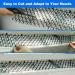 2 PCS Cat Scat Mat 78inch Cat Repellent Outdoor Cat Deterrent Devices Spikes Mat Include 8 Garden Staples for Garden Fence Anti-Cats Network Bird Squirrel Raccoon Spikes - Buy Online on GoSupps.com