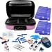 Lockable Insulin Cooler Travel Case | Insulated Diabetic Bag with Gel Ice Packs | Extended Cooling Time | TSA Approved | Pink - Buy Online on GoSupps.com