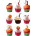 30 Stand Up Basketball Themed Edible Wafer Paper Cake Toppers Decorations - Buy Online on GoSupps.com