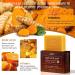 Kojic Acid & Turmeric Soap for Dark Spot Removal and Even Skin Tone | Vitamin C Soap for Acne & Blackheads | 2x100g Soaps + Mesh Pouch & Wooden Holder - Buy Online on GoSupps.com