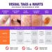 Skin Tag & Wart Remover Patches | Extra Strength Formula | Fast & Easy Removal | 1.5mm Size - Buy Online on GoSupps.com