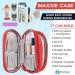 PracMedic Bags 2 Tier Insulin Cooler Travel Case - Red Carry Case for Epipen, Diabetic Supplies, Inhaler, Auvi-Q - First Aid Bag for Diabetes Medication - Buy Online on GoSupps.com