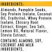 Ratio Keto-Friendly Lemon Almond Crunchy Bars 1.45 oz 12ct - Gluten-Free - Buy Online on GoSupps.com
