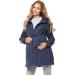 Be Mammy Women's Maternity Jacket BE20-213 12 Navy Blue
