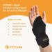 Fititude Copper Infused Wrist Brace for Sport Injuries - Large Left | Wrist Sprain & Tendonitis Support - Buy Online on GoSupps.com