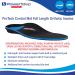 PowerStep ProTech Control Met Orthotics - Full Length Insoles for Metatarsal Pain & Plantar Fasciitis Relief | Men s 6-6.5 / Women s 8-8.5 | Overpronation & Ball of Foot Support - Buy Online on GoSupps.com