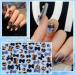 Shop Mixed Style Fashion 3D Nail Art Charms Kit - Resin Camellia Rose Butterfly Bow Moon Heart Bear Snake Hollow Pearl & Rhinestones - Buy Online on GoSupps.com