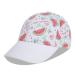 LANGZHEN 100% Cotton Outdoor Children's Kids Plain Baseball Cap Hat Adjustable Sun Hat for Girls Boys M Watermelon
