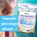 Urban ReLeaf Piercing Relief Sea Salt Concentrate 6 oz. Bag - Soothe, Cleanse, and Heal Irritated Piercings with Dead Sea Salt, Tea Tree, and Rosemary - 90 Cups - Buy Online on GoSupps.com