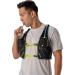 Nathan Pinnacle 4L Hydration Pack/Running Vest - 4L Capacity with Twin 20 oz Soft Flasks Bottles. Hydration Backpack for Running Hiking. Men/Women/Unisex Medium Men's (Unisex) - Black / Lime - Buy Online on GoSupps.com