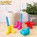 Buy Pink Silicone Toothbrush Holder Boots for 2 - Hoobbe | International Shipping Available - Buy Online on GoSupps.com