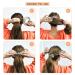 Colorful Bird Nest Hair Holder Set - 7 PCS Plastic Ball Bun Ponytail Hair Clips for Women - Buy Online on GoSupps.com
