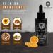MAN & MANE Manestream Beard Oil for Men - Growth Oil with Jojoba Macadamia & Olive Oils (50ml) - Summer Orange - Buy Online on GoSupps.com