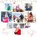Baby Girls Double Pom Pom Bobble Hat - Toddler Winter Beanie | Kids Warm Knitted Bonnet Cap for Boys & Girls 1-6Y | Pink - Buy Online on GoSupps.com