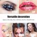  SUPYINI Glitter Pen Body Glitter Pen Waterproof Long Lasting Shiny Glitter Face Gel Hair Accessories Makeup Party Human Body Painting - Buy Online on GoSupps.com